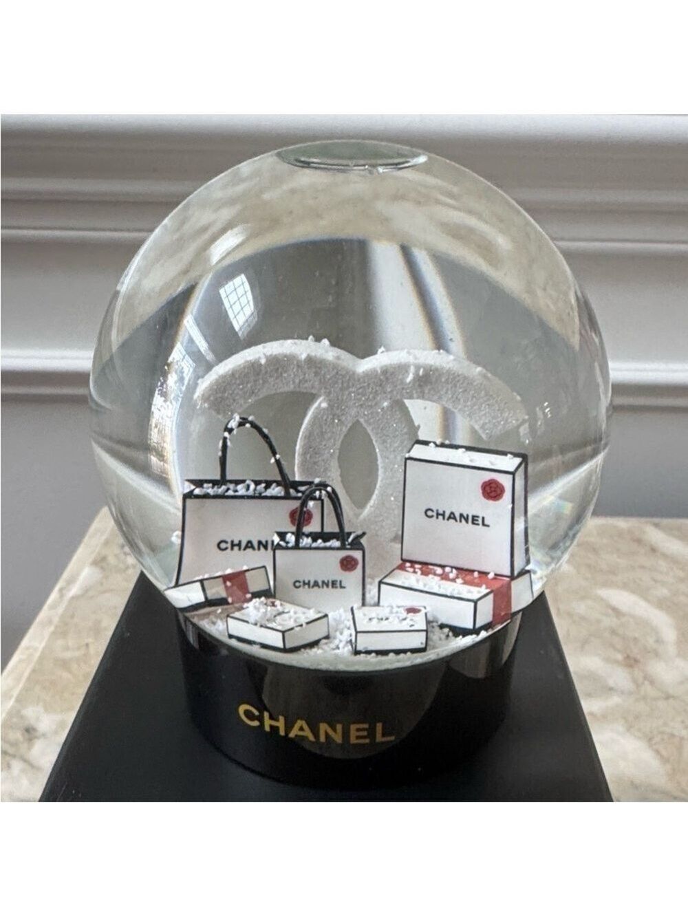 Authentic CHANEL Snow Globe